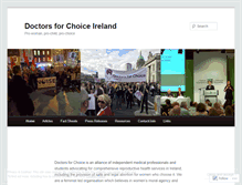 Tablet Screenshot of doctorsforchoiceireland.com